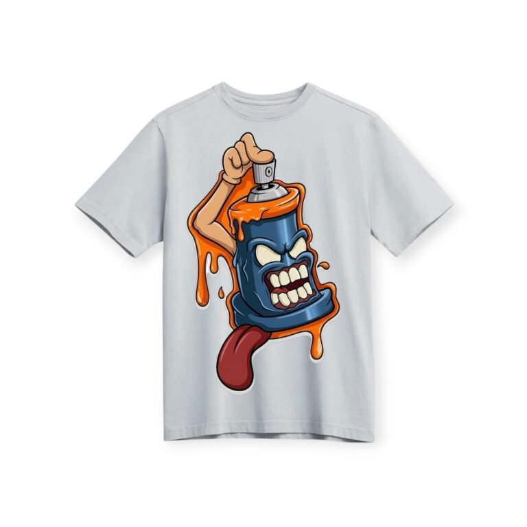 DripBox Tshirt Grey front