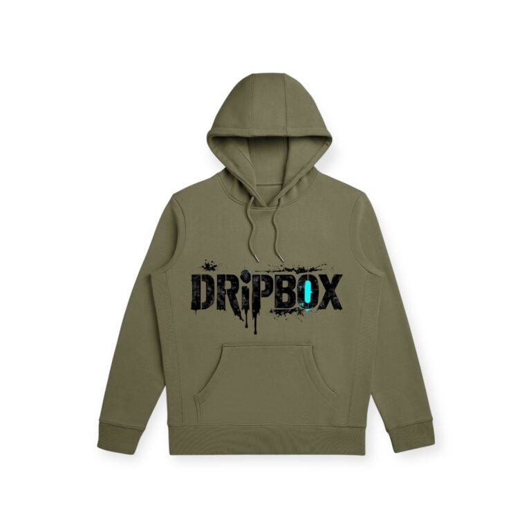 Army Dripbox Hoodie front